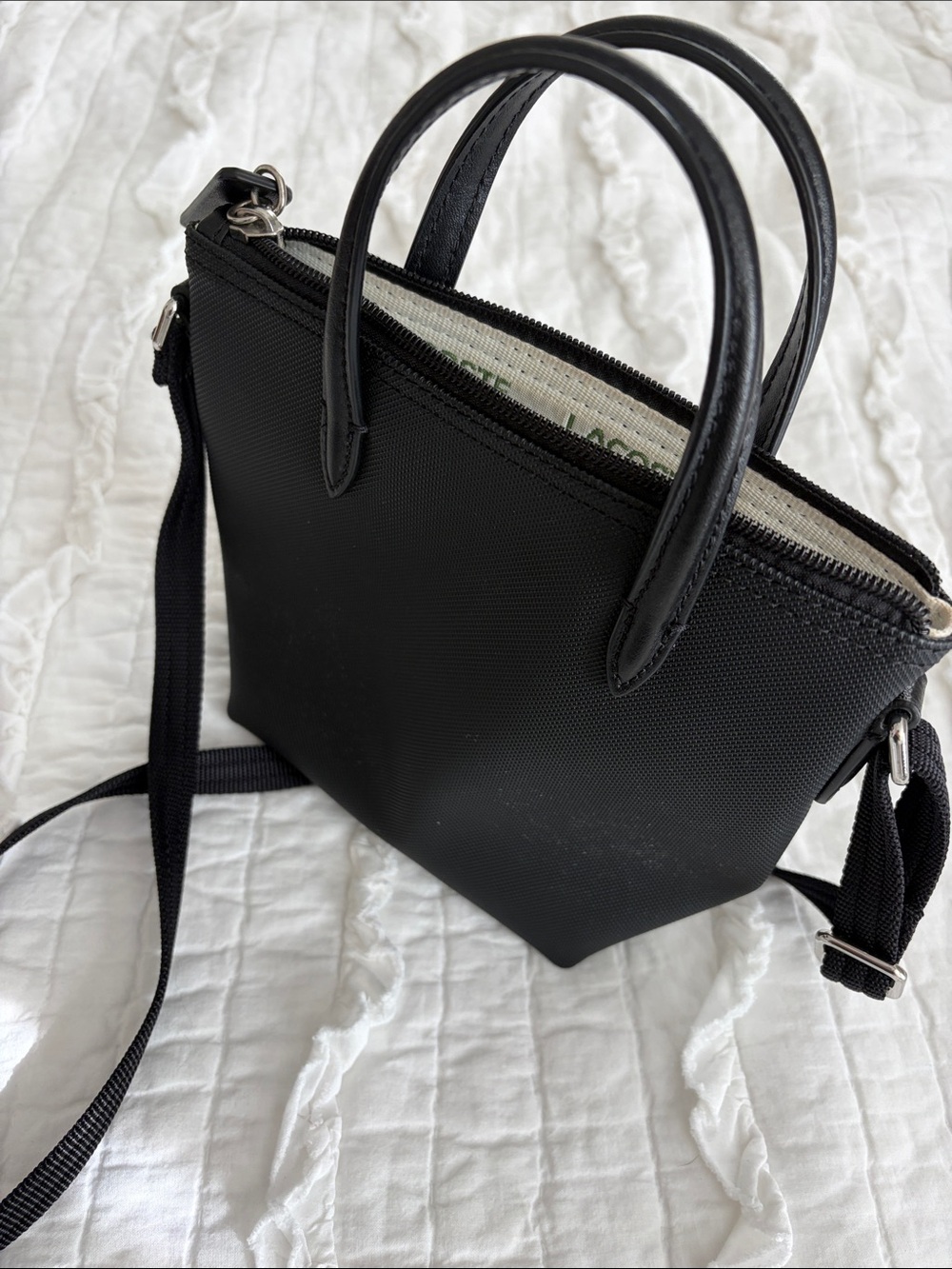 Lacoste mini tote/crossbody - Picture 5 of 6